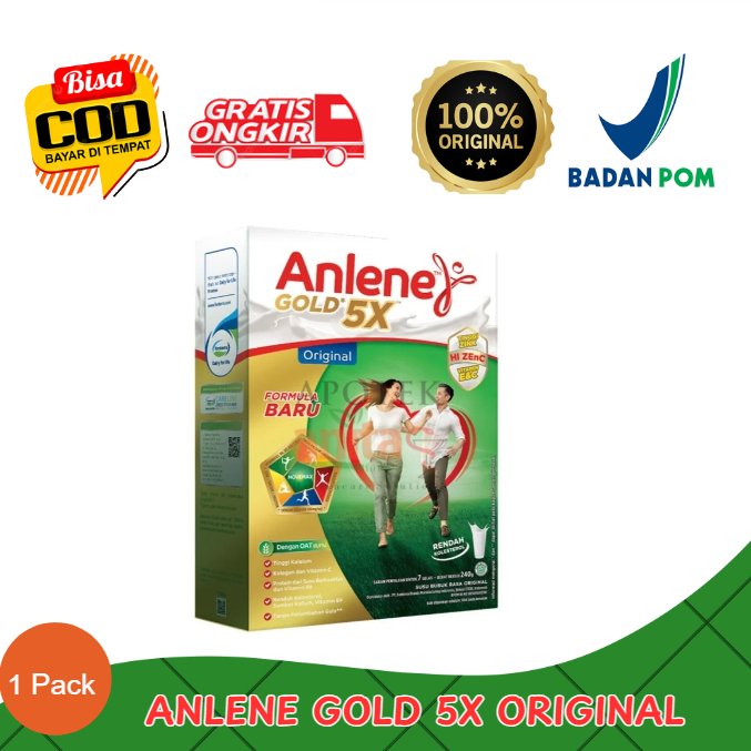 

SUSU ANLENE GOLD 5X ORIGINAL, SUSU TULANG SENDI&OTOT