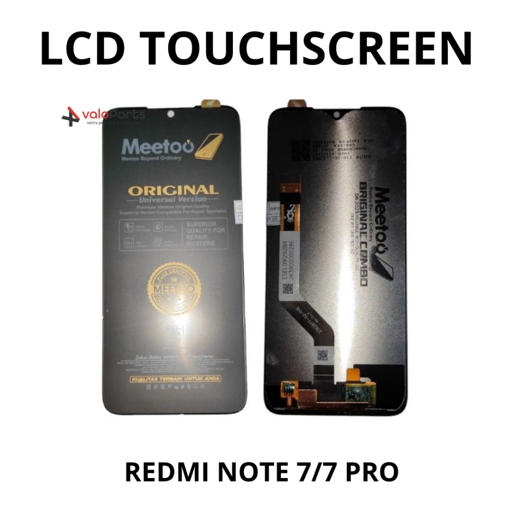 LCD REDMI NOTE 7 / 7 PRO+TS MEETOO BLACK