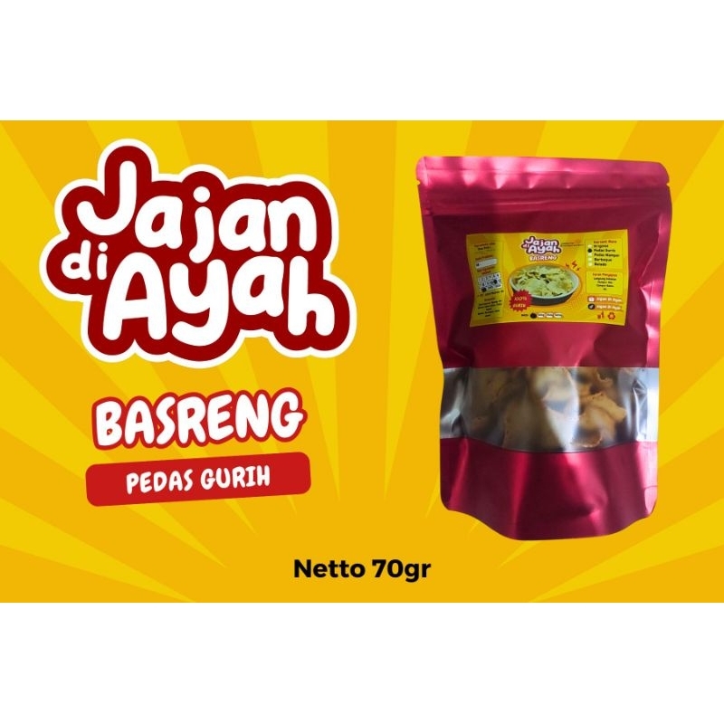 

Basreng DP Medium - Pedas Gurih