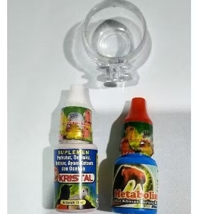 paket kristal dan metabolisme dr Edhi penggacor burung