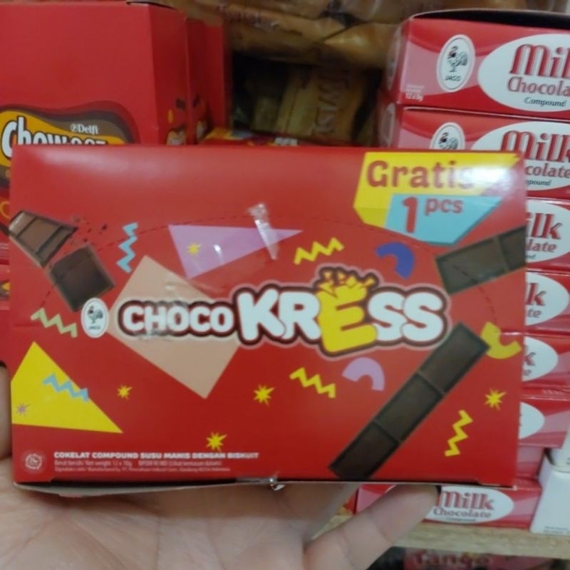 

Choco Kress 1 kotak isi 12 pcs