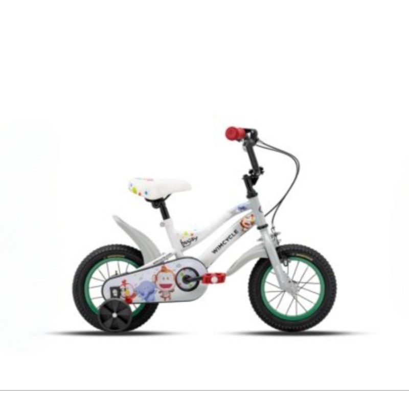 Sepeda Anak Wimcycle BMX 12 inch Bugsy X Baba Lili Tata