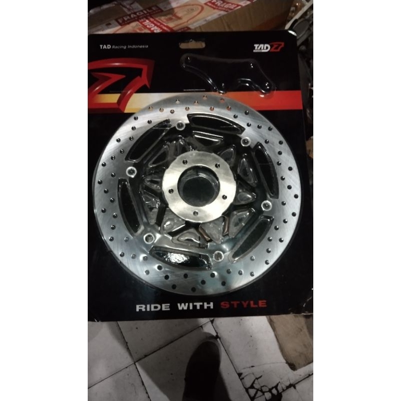 piringan cakram supra dan breket 290mm 300mm