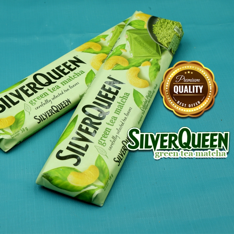 

Silver Queen Coklat Cokelat Green Tea Matcha 58gram