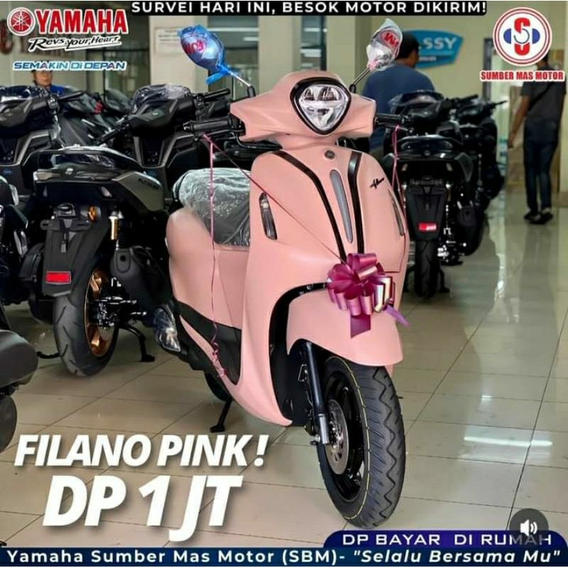 Yamaha Grand Filano Neo 125 Hybrid Pink