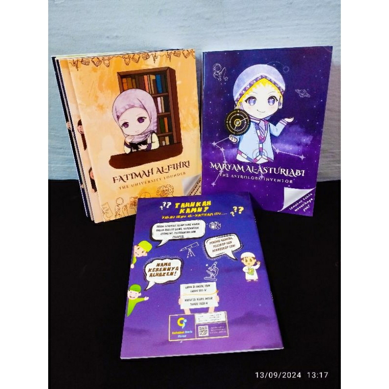 

Buku tulis karakter tokoh muslim