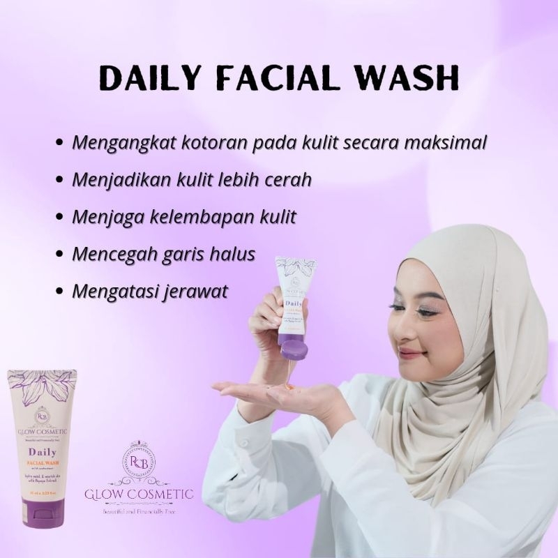 PACIAL WASH RCB GLOW COSMETIK