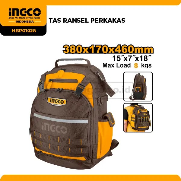 TAS RANSEL PERKAKAS HBP01028 INGCO