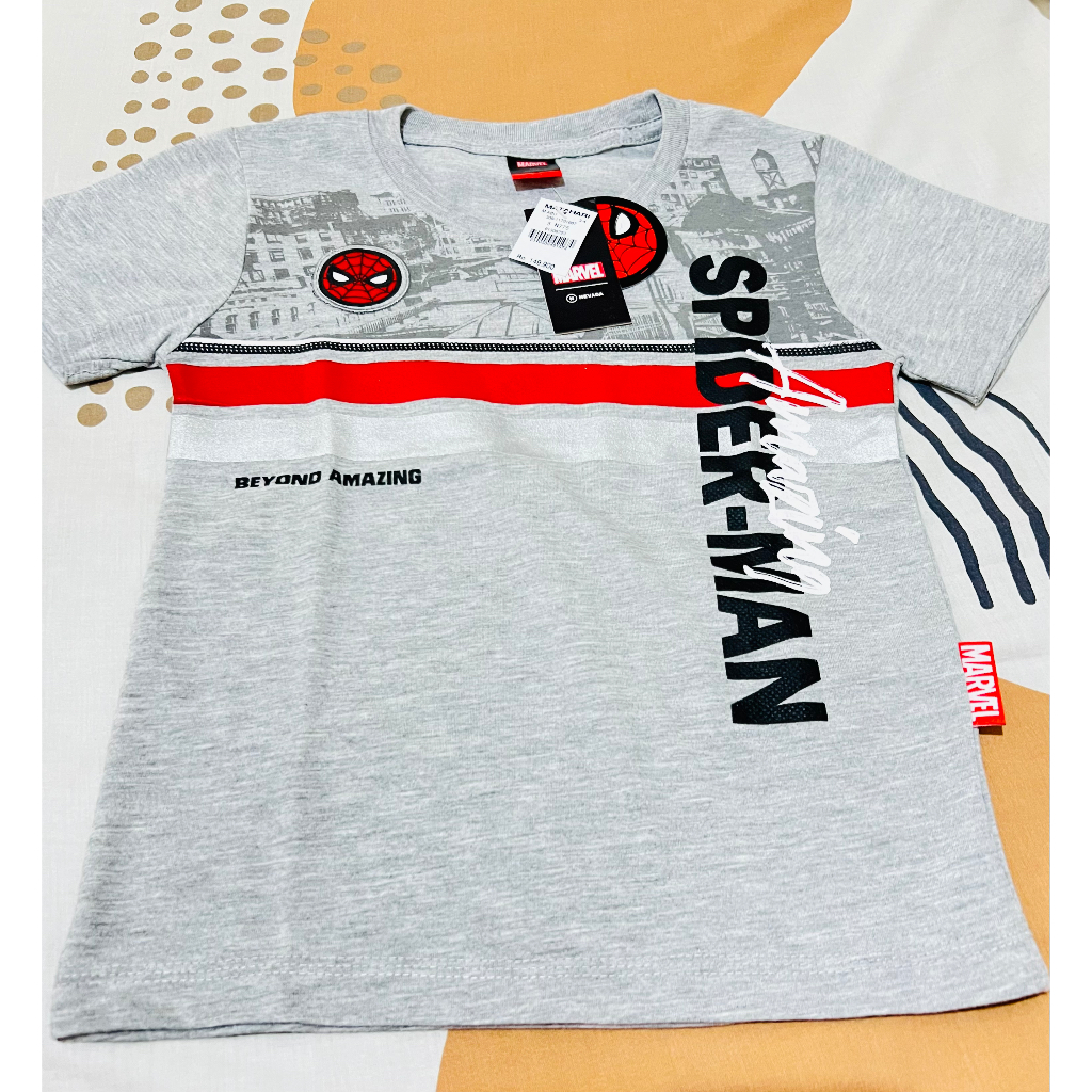 Kaos Anak Laki-laki Merek Marvel Matahari Original