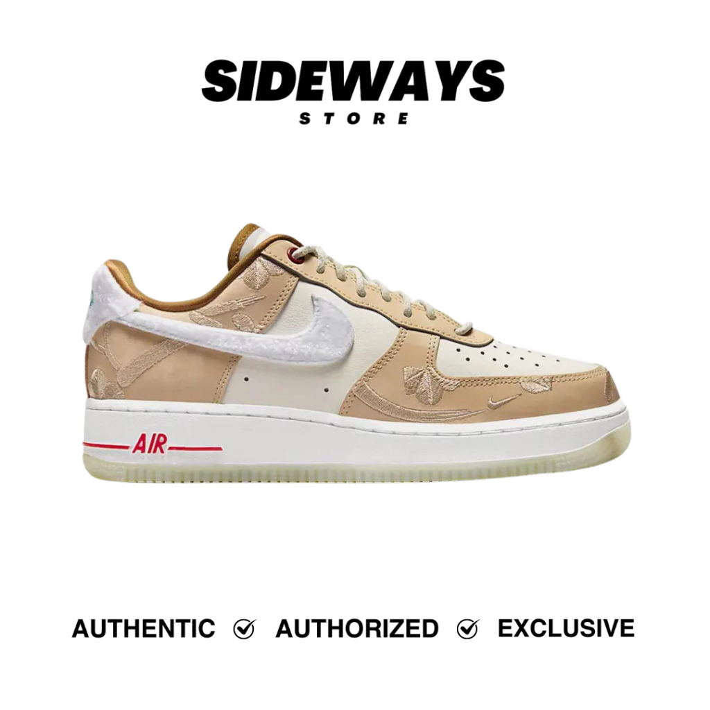 Nike Air Force 1 '07 LX Sail White Sand Drift Photon Dust / CNY China New Years