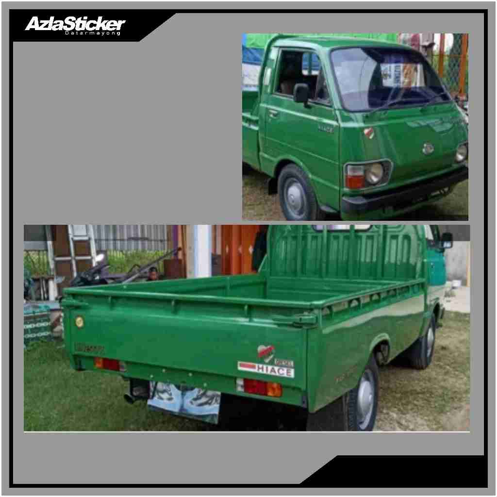 Sticker Toyota Hiace OLD ORIGINAL
