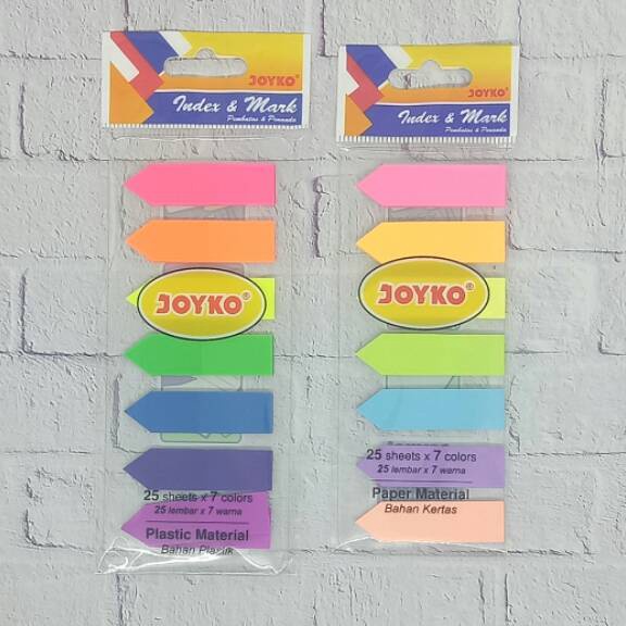 

FESTIVAL DISKON Sticky notes Arrow 7 warna Index mark penanda