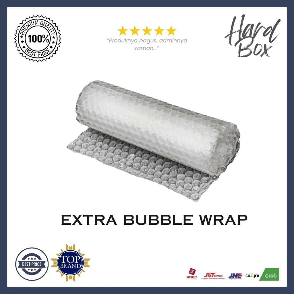 

Extra Tambahan Bubble Wrap