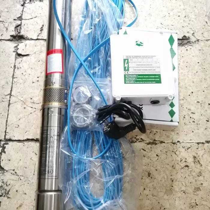 HCL PUMP 0.33HP - 2.5" SDM 1.5/17 - 0.33HP + Cable 40m 1" 250W