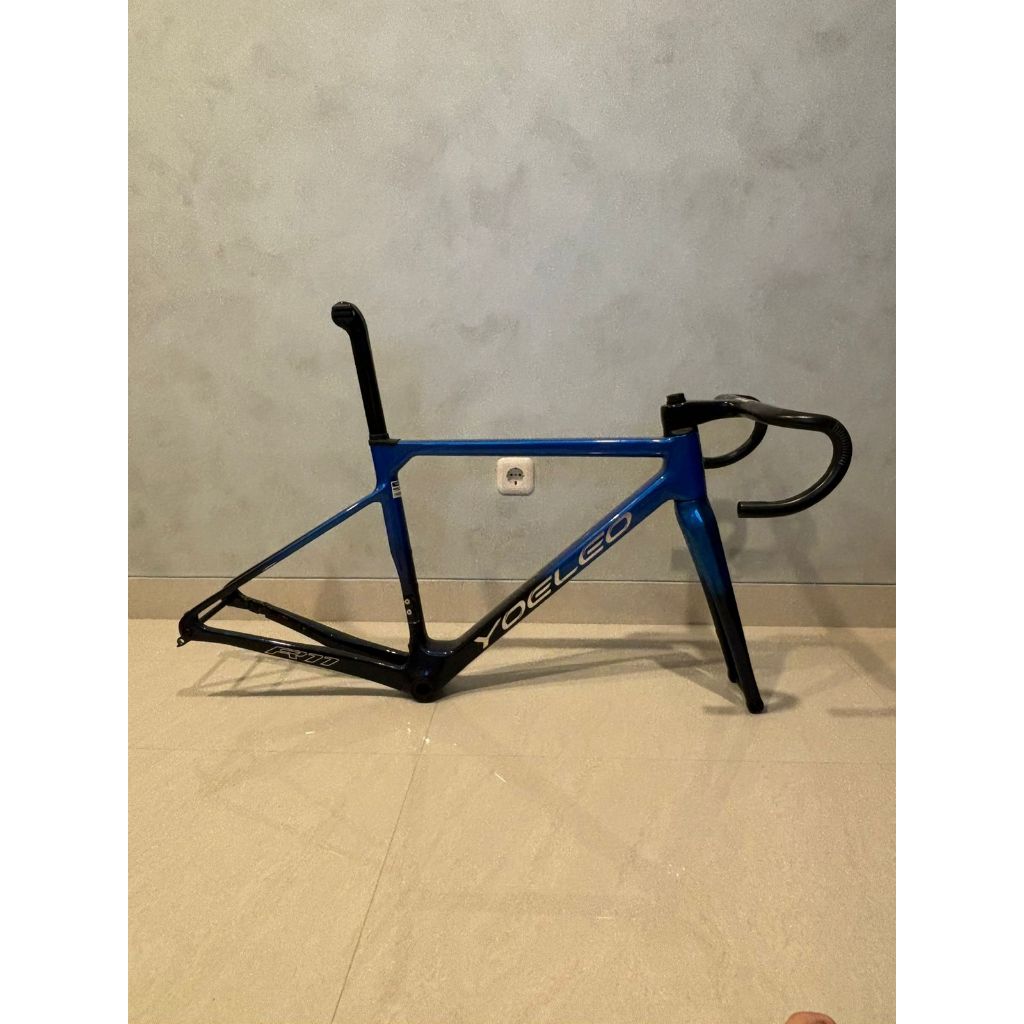 Roadbike Frameset Frame Yoeleo R11 Lightweight Disc Brake Blue Spectrum Aero Climbing All Around Buk