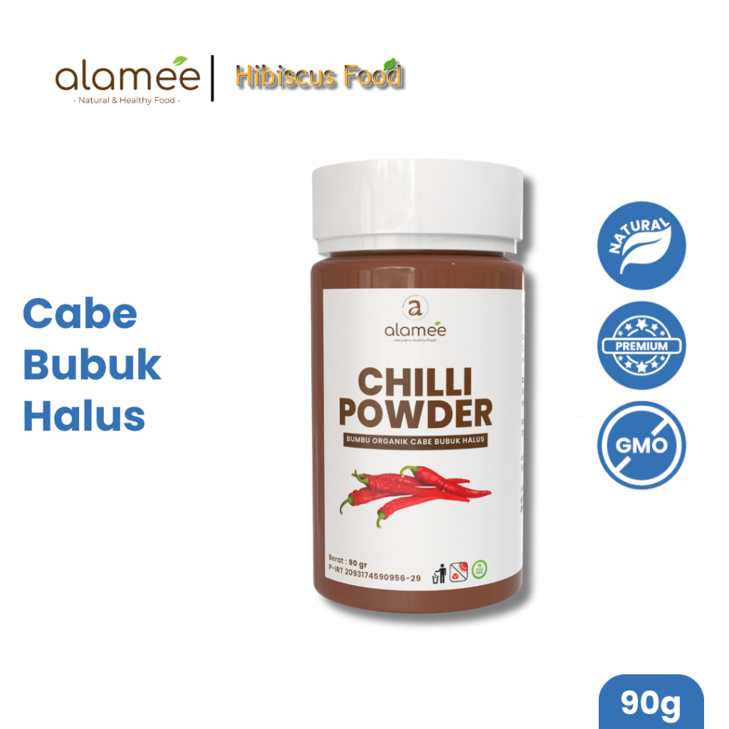 

Bumbu Cabe Cabai Bubuk Kering Halus Pedas Chilli Seasoning Powder Cabai Rempah Murni Asli Dapur 50g Dutchi Farm