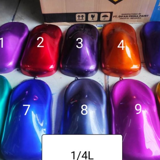 

HARI PENUH PROMO Cat candy tone pu 2ml candytone color cat mobil motor
