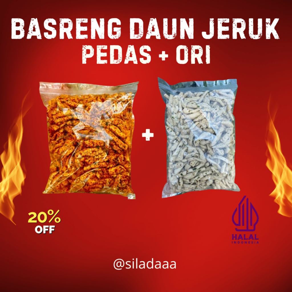 

BASRENG PEDAS DAUN JERUK SILADAA