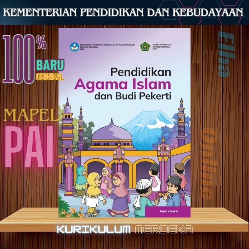 Buku Paket Pendidikan Agama Islam Kelas 3 SD/MI Kurikulum merdeka