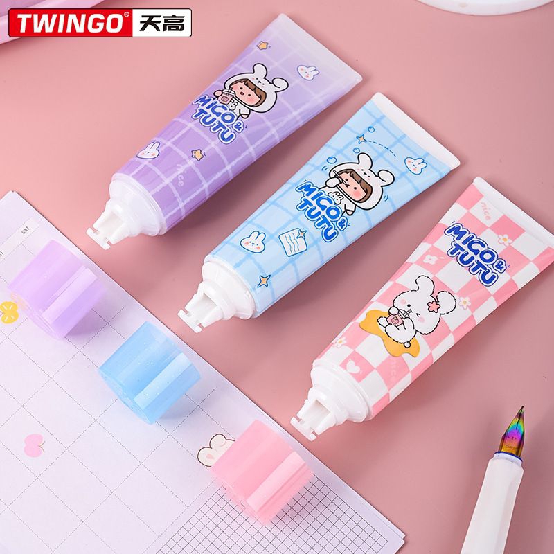 

Tip-X Kertas Twingo Odol TG-B5303 Migo & Tutu Correction Tape Roll Tipex Pita Penghapus