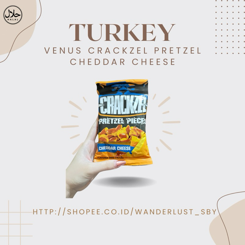 

(JAJANAN IMPORT TURKI ORIGINAL) Crackzel Pretzel Pieces