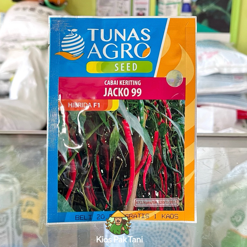 Benih Cabe Keriting JACKO 99 isi 10gr