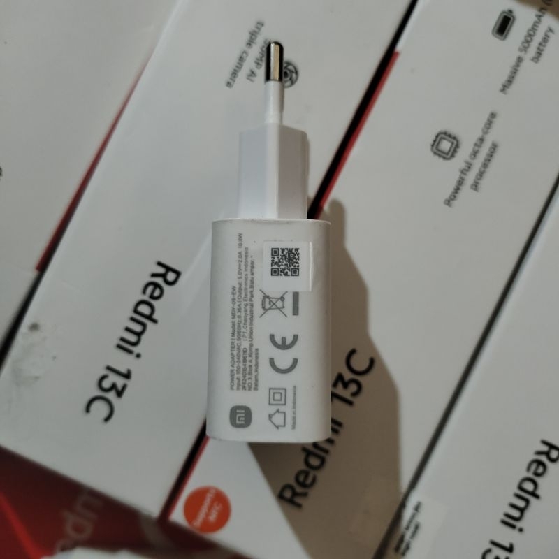 Adaptor Xiomi Redmi 13C, 10C, 9C. Asli Bawaan HP