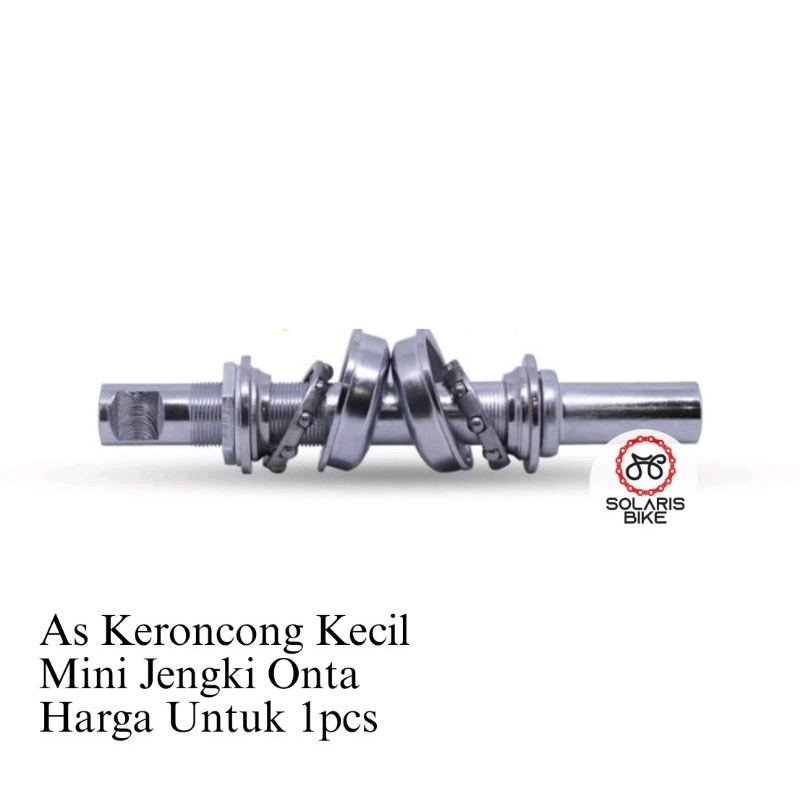 As Tengah  Keroncong Sepeda Pen BB Axles & Cups 1-3/8 Sepeda Mini Jengki Onta