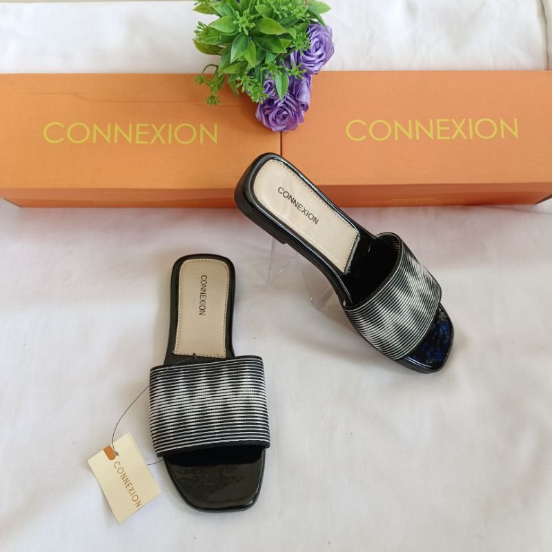 Connexion sandal flat - sandal flat - sandal santai - sandal murah