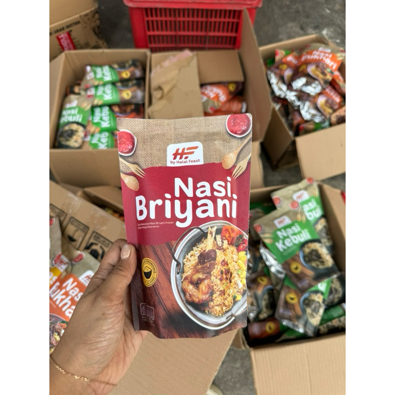 

Nasi arab Instan / nasi kebuli / nasi mandhi / nasi kabsah / nasi briyani / nasi bukhari