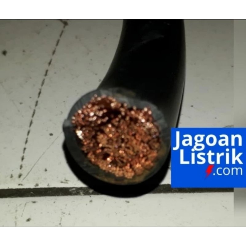 Jembo Kabel Listrik NYAF 150 mm Serabut Hitam NYAF 1 x 150 mm2 450/750V JEMBO