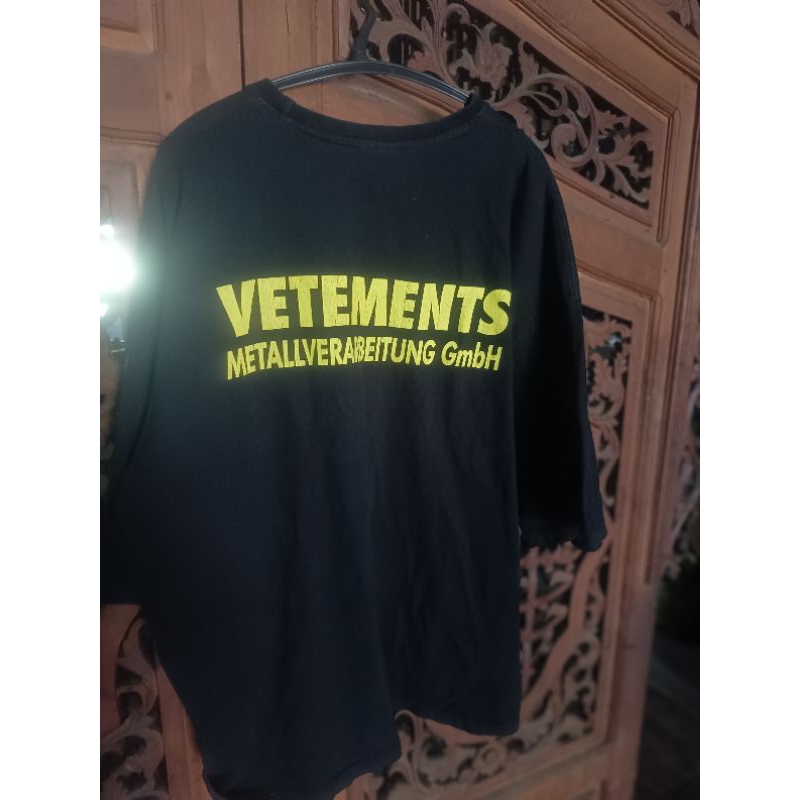 kaos VETEMENTS oversize