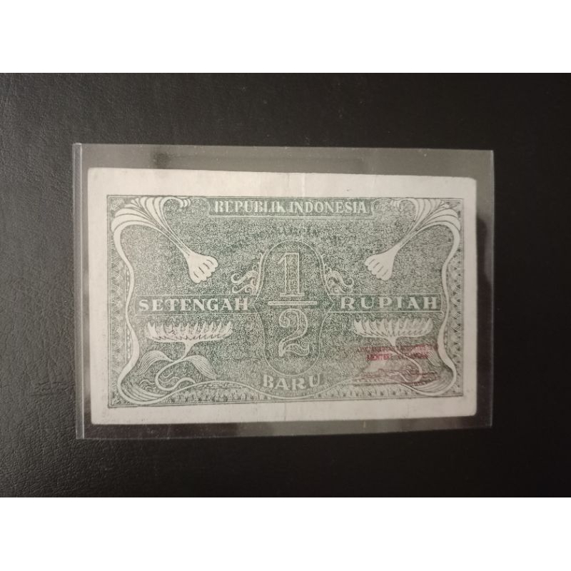 uang kuno oriba setengah rupiah tahun 1949