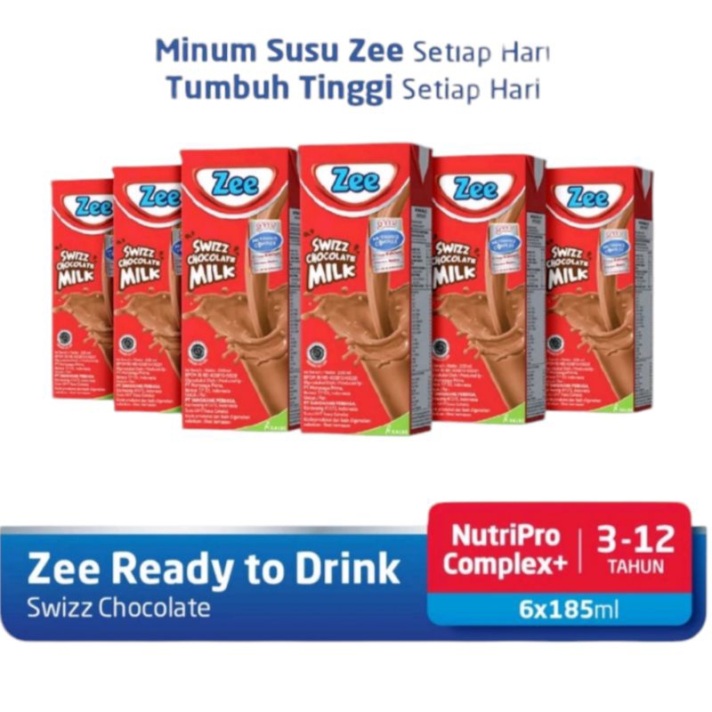 

Zeee RTD Nutripro Complex Swizz Chocolate Milk dan Stroberi Milk 185ml