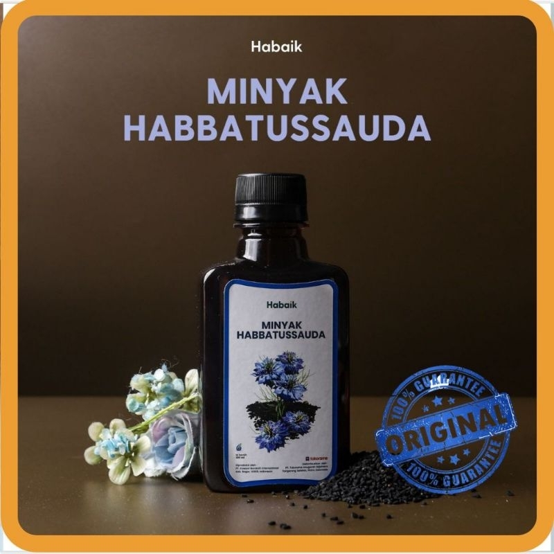 Habaik Minyak Habbatussauda | Habatussauda Jintan Jinten Hitam Blackseed Black Seed Oil Habbats Orig