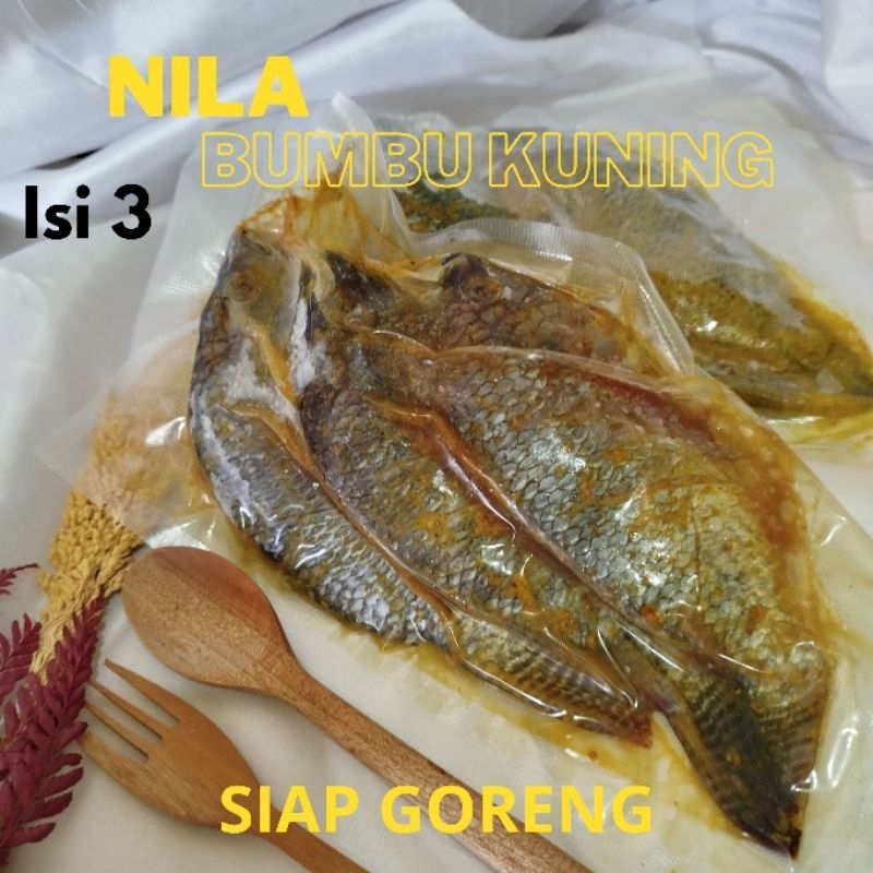 

IKAN NILA/JAER BUMBU KUNING SIAP GORENG