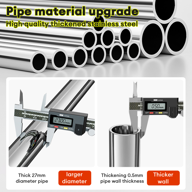 Rak Gantungan Baju Berdiri Stainless Steel Tebal Jemuran Baju Stainless Jemuran Baju Dobel Pool Roda