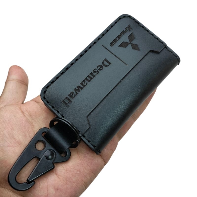 Dompet Kulit Stnk Mobil Mitsubishi Xpander Kulit Asli Tebal Kokoh Kuat Free Custom Nama Logo Gantung