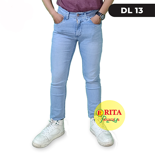 Lee Conti - Celana Slim Fit Jeans Soft Pria DL Celana Panjang Jeans Pria Celana Panjang Murah Terbar