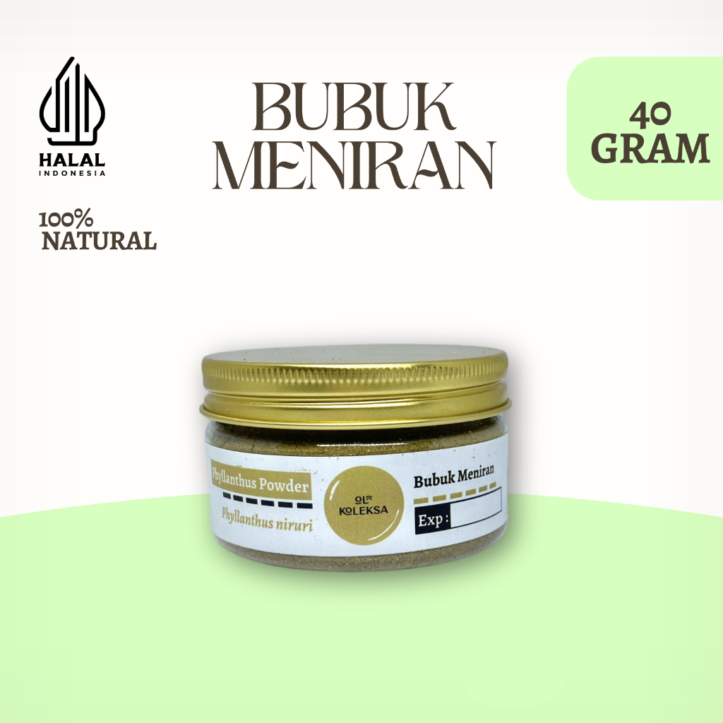 

Herbal Bubuk Meniran Murni Kesehatan Hati 100% Alami