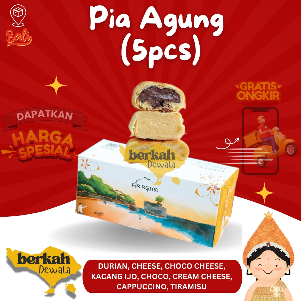 

Bakpia Pia Agung Asli Bali Oleh Oleh Khas Bali