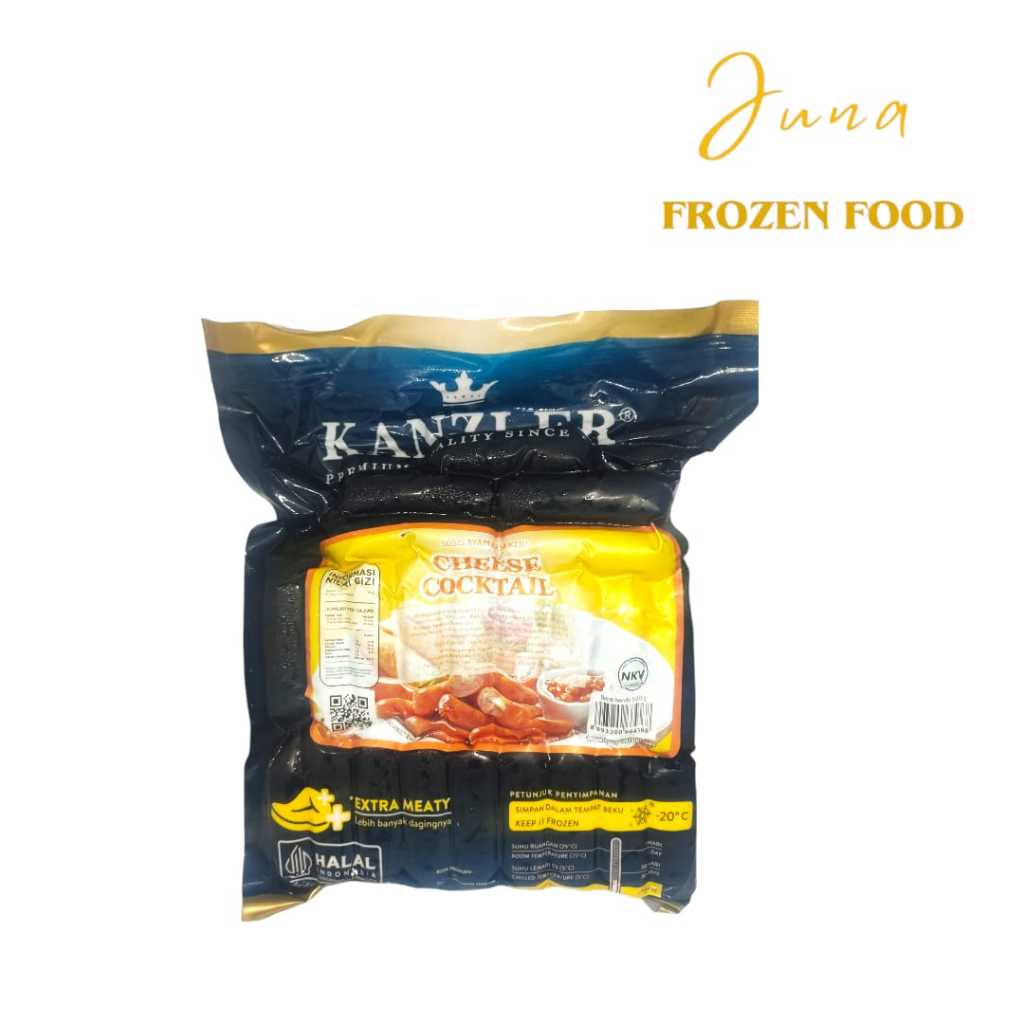 

KANZLER CHEESE COCTAIL SAUSAGE 500 Gr