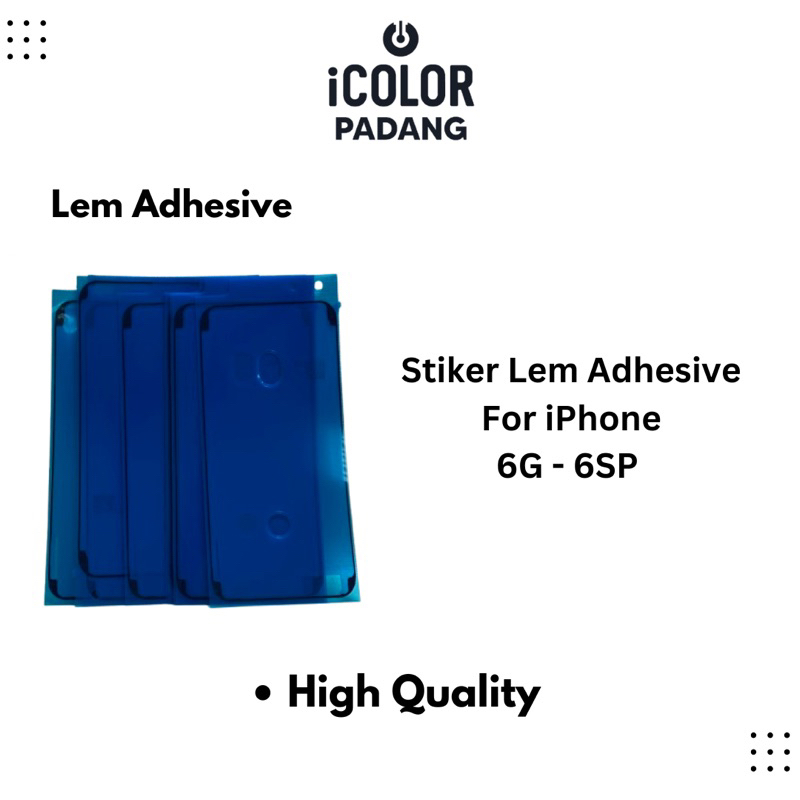 

Lem Adhesive LCD iPhone 6 Series - iColor Padang