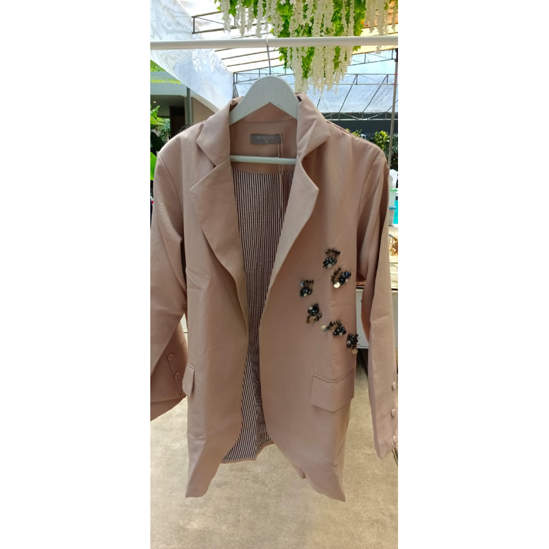 Fadhiya Blazer Pink S-M Jenna Kaia