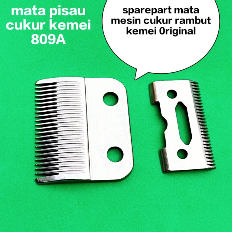 PISAU CUKUR MATA PISAU KEMEI 809A sparepart mata mesin cukur Rambut kemei original