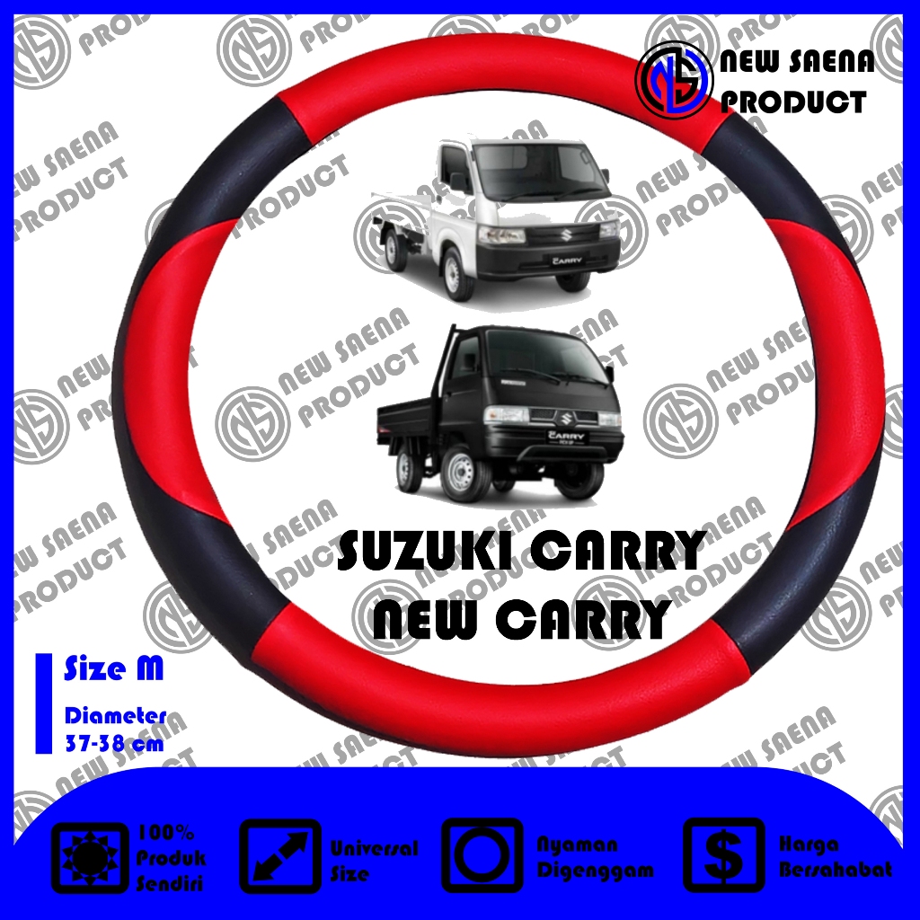 Sarung Stir Mobil Suzuki Carry, New Carry, Futura, Cover Stir Suzuki Carry, New Carry, Futura Size M