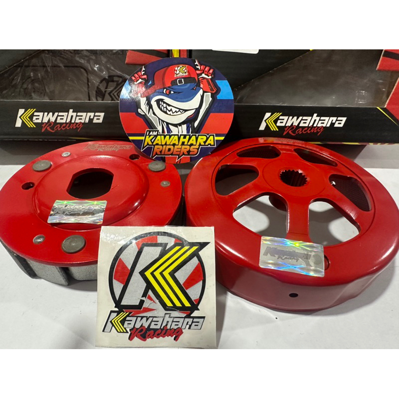 Kampas ganda beat scoopy vario karbu per cvt rumah ganda mangkok ganda pully kirian kawahara racing 