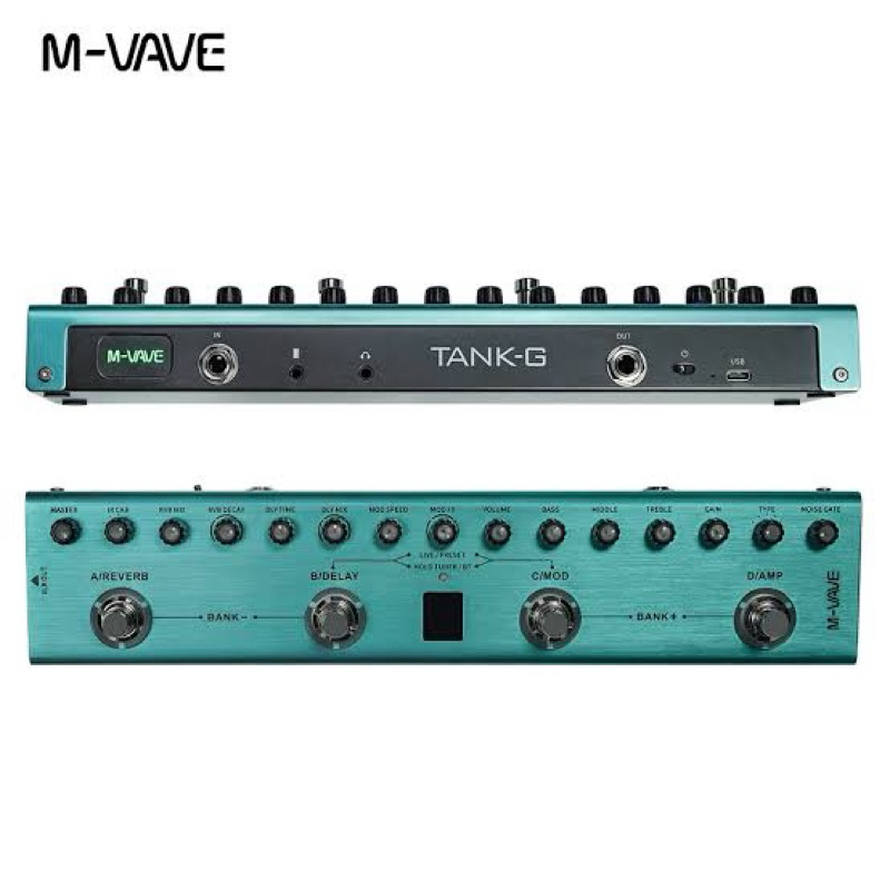 M-vave Tank-G multiefek guitar digital efek