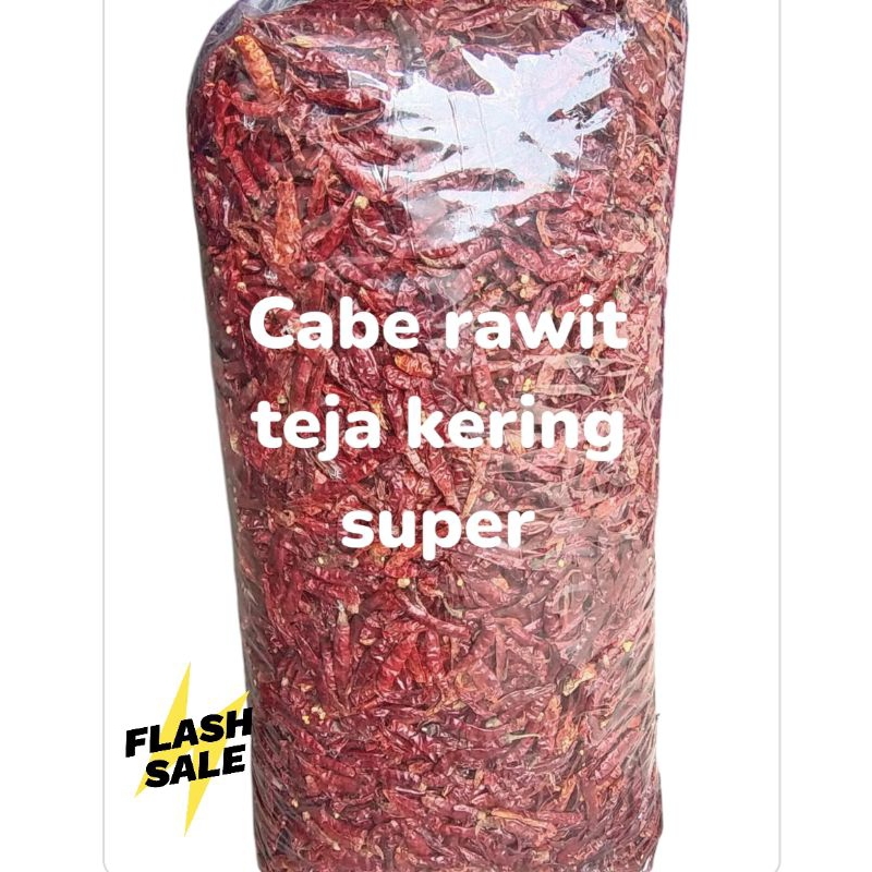 

KEMASAN ( 5KG ) CABE RAWIT TEJA KERING IMFOR KUALITAS SUPER PEDAS DAN MERAH