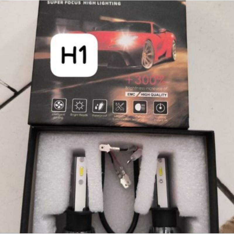 Lampu Mobil Macrone MC12 Soket H1, Sepasang